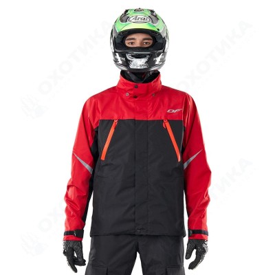 Мембранная куртка QUAD BLACK-RED