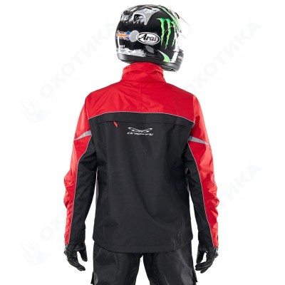 Мембранная куртка QUAD BLACK-RED