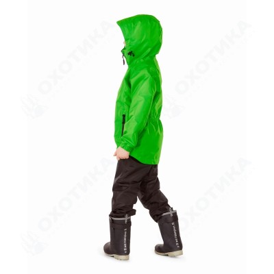 Детский комплект дождевой (куртка, брюки) EVO Kids GREEN (мембрана)