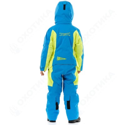 Зимний комбинезон DF Junior Blue - Yellow 2020