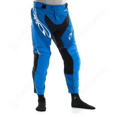 Брюки Эндуро Freeride DF Blue-Yellow (Короткие)