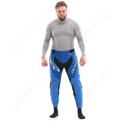 Брюки Эндуро Freeride DF Blue-Yellow (Короткие)