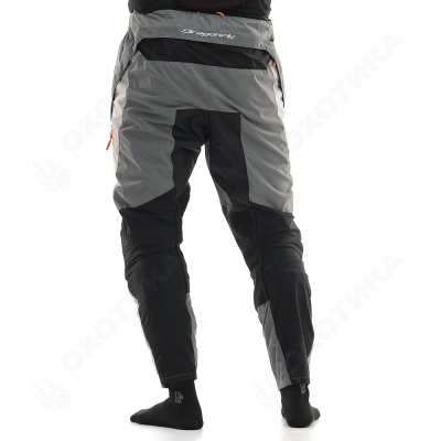 Брюки Эндуро Freeride DF Grey-Orange (Короткие)