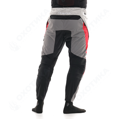 Брюки Эндуро Freeride DF Grey-Red (Короткие)