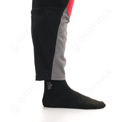 Брюки Эндуро Freeride DF Grey-Red (Короткие)