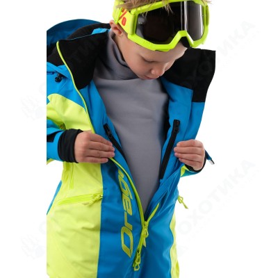 Зимний комбинезон DF Junior Blue - Yellow 2020