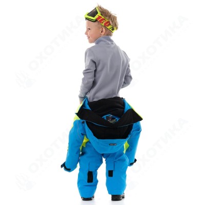 Зимний комбинезон DF Junior Blue - Yellow 2020