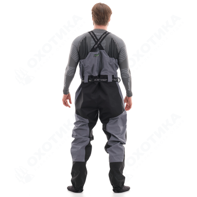 Вейдерсы мембранные QUAD PRO GRAY-BLACK 2021