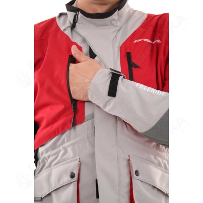 Куртка Эндуро Freeride DF Grey-Red 2020