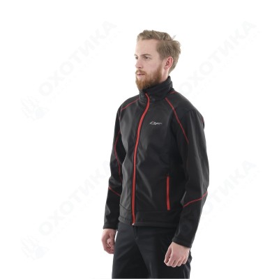 Куртка Explorer Black-Red мужская, Softshell