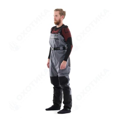 Вейдерсы мембранные QUAD PRO GREY 2020