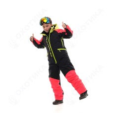 Зимний комбинезон DF Junior Red-Yellow 2020
