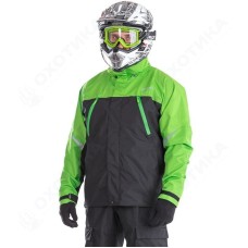 Мембранная куртка QUAD BLACK-GREEN