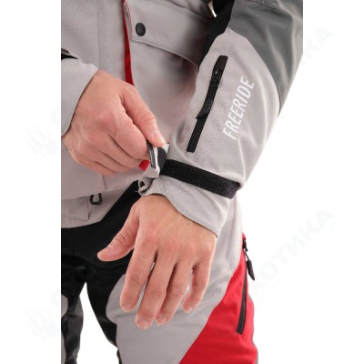 Куртка Эндуро Freeride DF Grey-Red 2020