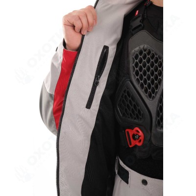 Куртка Эндуро Freeride DF Grey-Red 2020