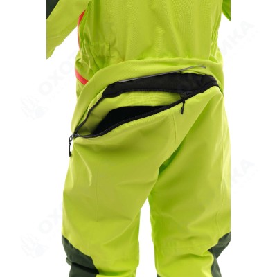 Зимний комбинезон DF Junior Green-Red 2020