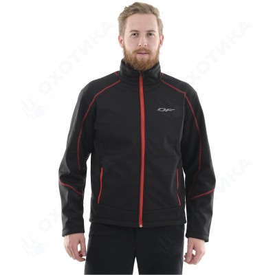 Куртка Explorer Black-Red мужская, Softshell