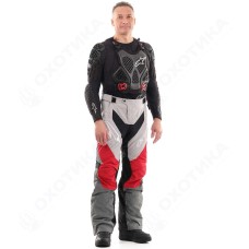 Штаны Эндуро Freeride DF Grey-Red 2020