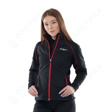 Куртка Explorer Black-Red женская, Softshell