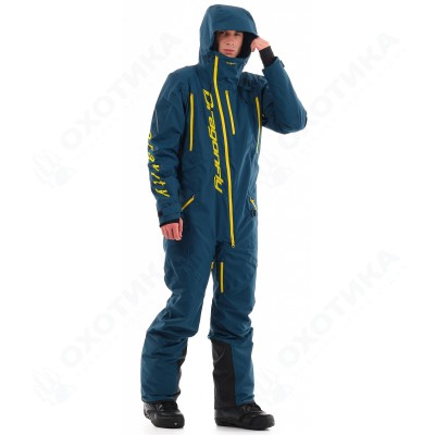 Комбинезон Gravity MONO MAN Dark Ocean-Yellow