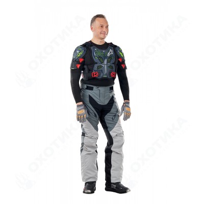 Штаны Эндуро Freeride DF Grey-Orange