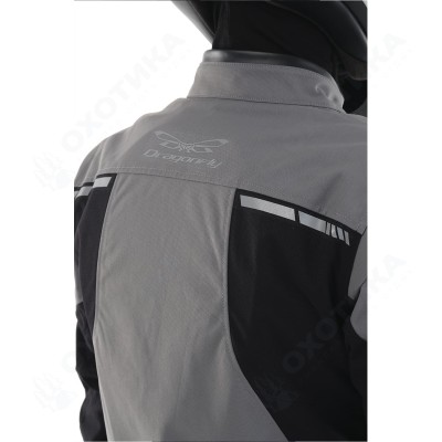 МотоКуртка City, Black-Grey 2020