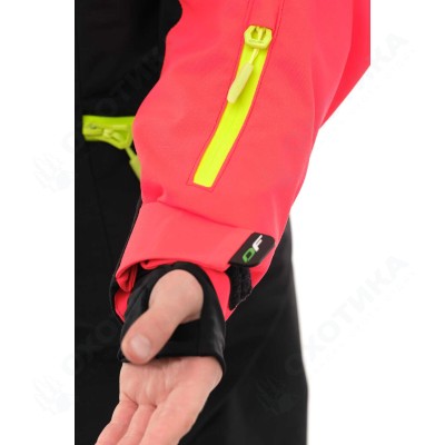 Зимний комбинезон DF Junior Red-Yellow 2020