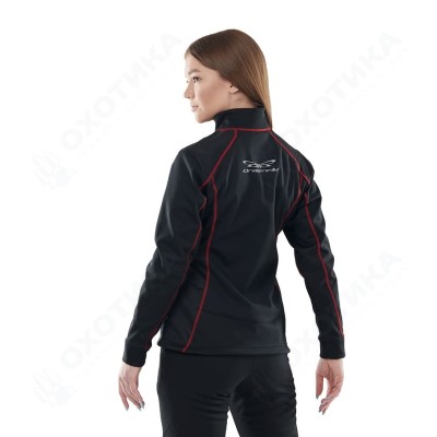 Куртка Explorer Black-Red женская, Softshell