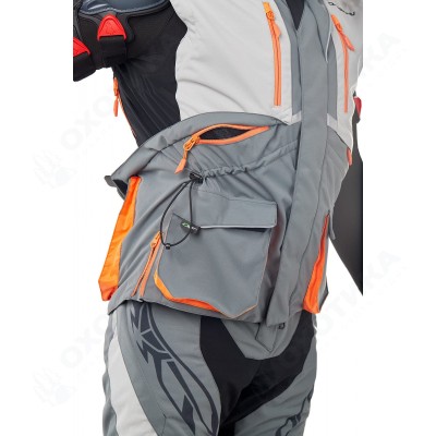 Куртка Эндуро Freeride DF Grey-Orange