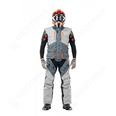 Куртка Эндуро Freeride DF Grey-Orange