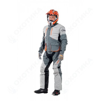 Куртка Эндуро Freeride DF Grey-Orange