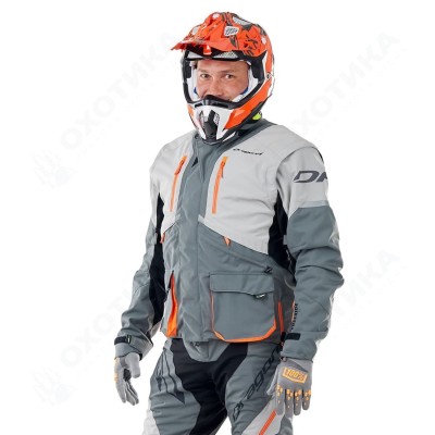 Куртка Эндуро Freeride DF Grey-Orange