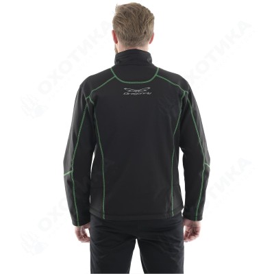 Куртка Explorer Black-Green мужская, Softshell Куртка Explorer Black-Green мужская, Softshell