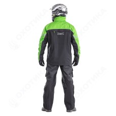 Мембранная куртка QUAD BLACK-GREEN