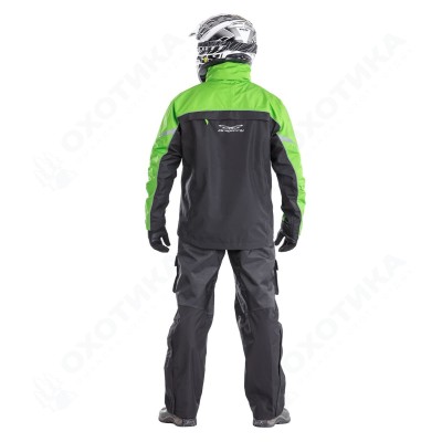 Мембранная куртка QUAD BLACK-GREEN