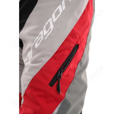 Штаны Эндуро Freeride DF Grey-Red 2020