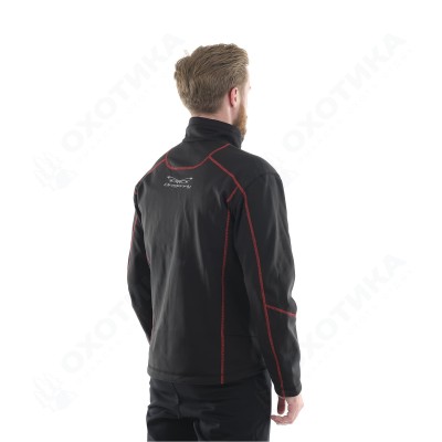 Куртка Explorer Black-Red мужская, Softshell
