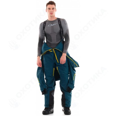 Комбинезон Gravity MONO MAN Dark Ocean-Yellow