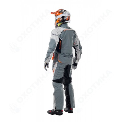 Штаны Эндуро Freeride DF Grey-Orange