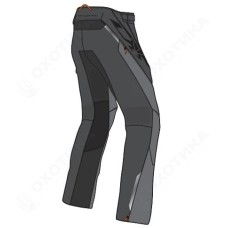 Штаны Эндуро Freeride DF Grey-Orange