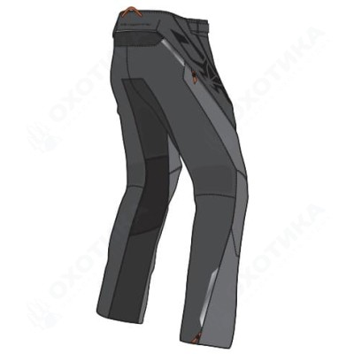 Штаны Эндуро Freeride DF Grey-Orange