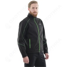 Куртка Explorer Black-Green мужская, Softshell