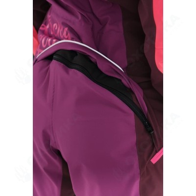 Комбинезон SKI Premium WOMAN PURPLE&BROWN 2020