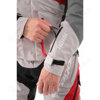 Куртка Эндуро Freeride DF Grey-Red 2020
