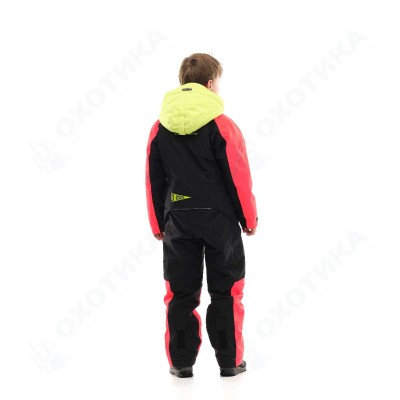 Зимний комбинезон DF Junior Red-Yellow 2020