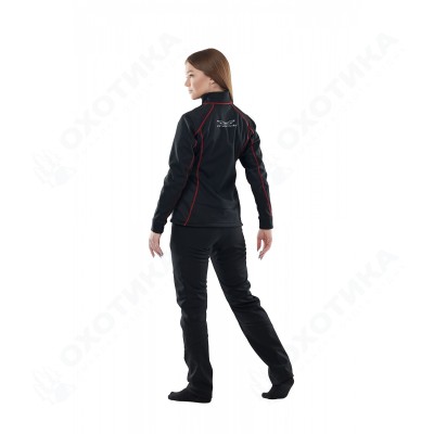 Куртка Explorer Black-Red женская, Softshell