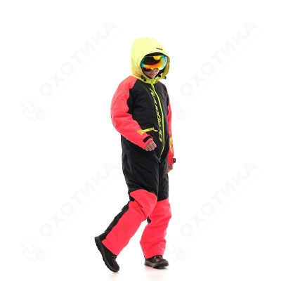 Зимний комбинезон DF Junior Red-Yellow 2020