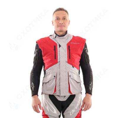 Куртка Эндуро Freeride DF Grey-Red 2020