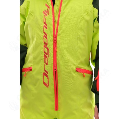 Зимний комбинезон DF Junior Green-Red 2020
