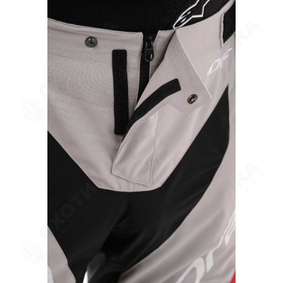 Штаны Эндуро Freeride DF Grey-Red 2020